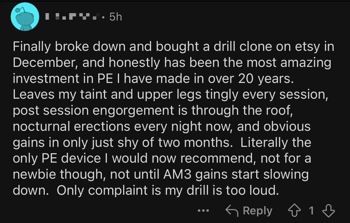 Testimonial screenshot